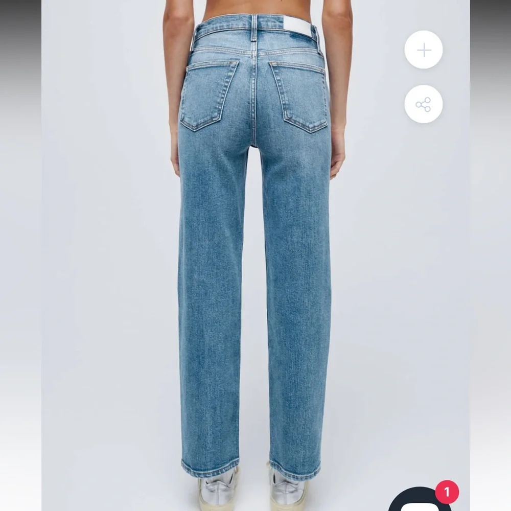 RE/DONE Comfort Stretch High Rise Stove Pipe Jeans - Picture 2 of 10